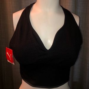 Black Puma Sports Bra XL.